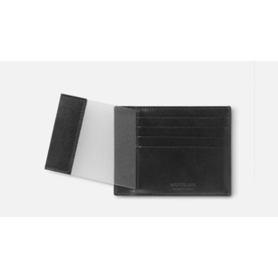 Porta carte Montblanc 4 scomparti Meisterstück con porta documento d’identità 198328