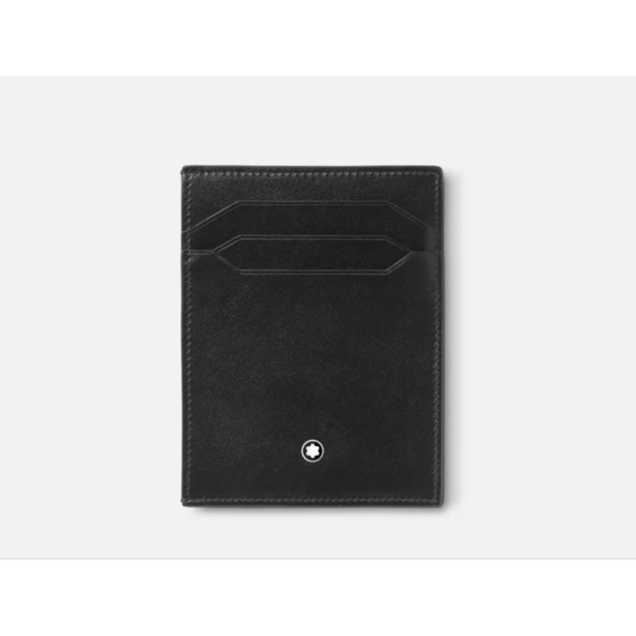 Porta carte Montblanc 4 scomparti Meisterstück con porta documento d’identità 198328 Porta carte Montblanc 4 scomparti Meisterstück con porta documento d’identità 198328