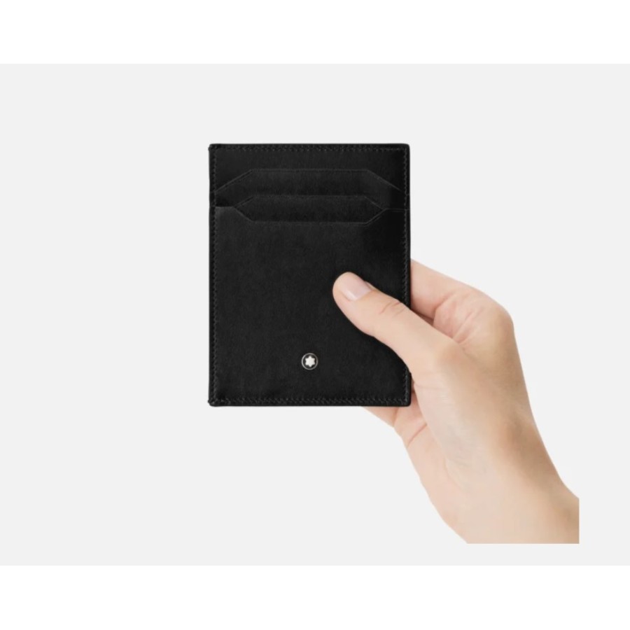 Porta carte Montblanc 4 scomparti Meisterstück con porta documento d’identità 198328