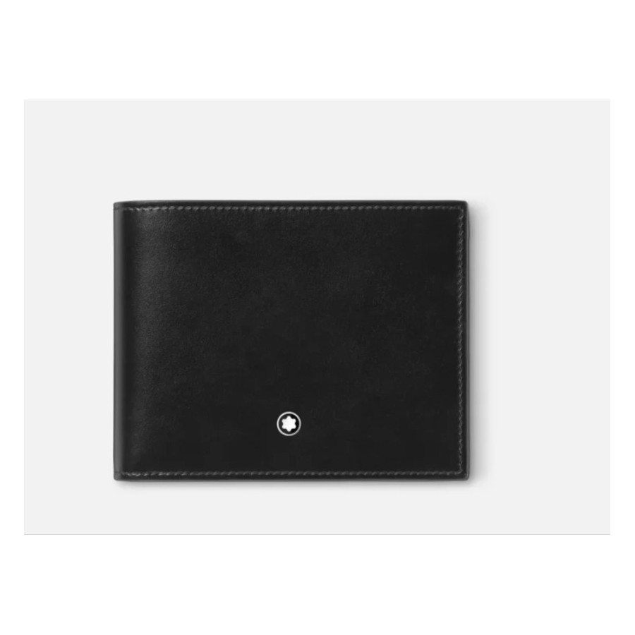 Portafoglio Montblanc Meisterstück 6 scomparti con 2 tasche trasparenti 198314 Portafoglio Montblanc Meisterstück 6 scomparti con 2 tasche trasparenti 198314