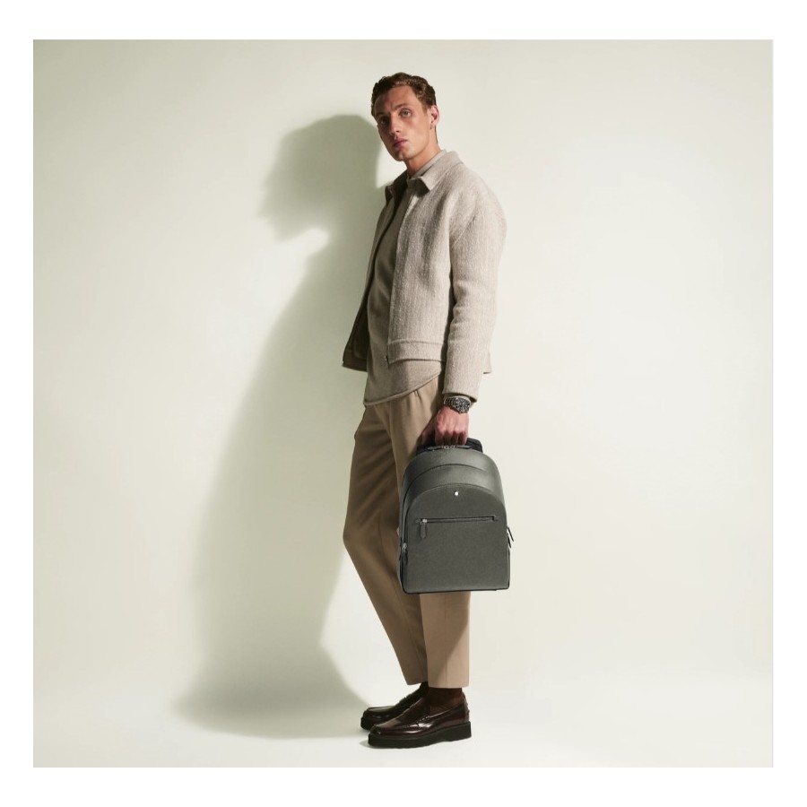 Zaino Montblanc  medio con 3 scomparti Sartorial 199360