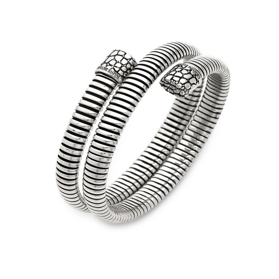 Bracciale Giovanni Raspini Tubogas Croco Doppio 12327