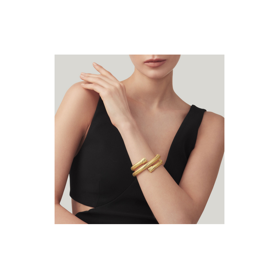 Bracciale Giovanni Raspini Tubogas Croco Doppio 12332