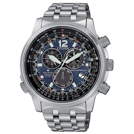 Orologio Citizen Radiocontrollato Pilot SuperTitanio CB5850-80L