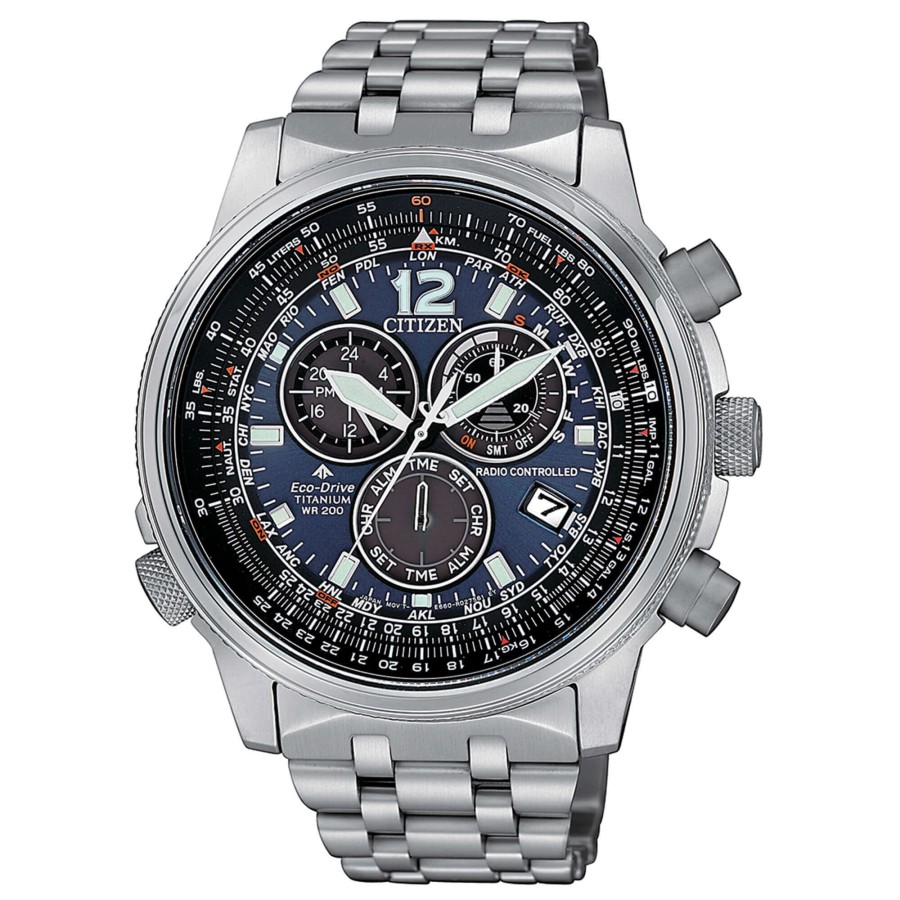 Orologio Citizen Radiocontrollato Pilot SuperTitanio CB5850-80L