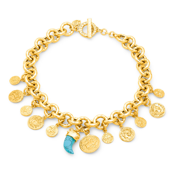 Collana Giovanni Raspini Nomad Pueblo Monete N0005