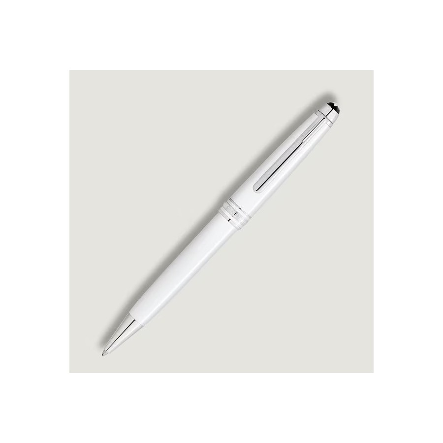 Penna Montblanc a sfera Meisterstück Classique bianca 137122