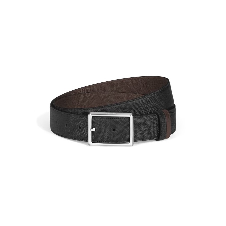 Cinta Montblanc Reversibile 35 mm e in Pelle Sartorial 222195