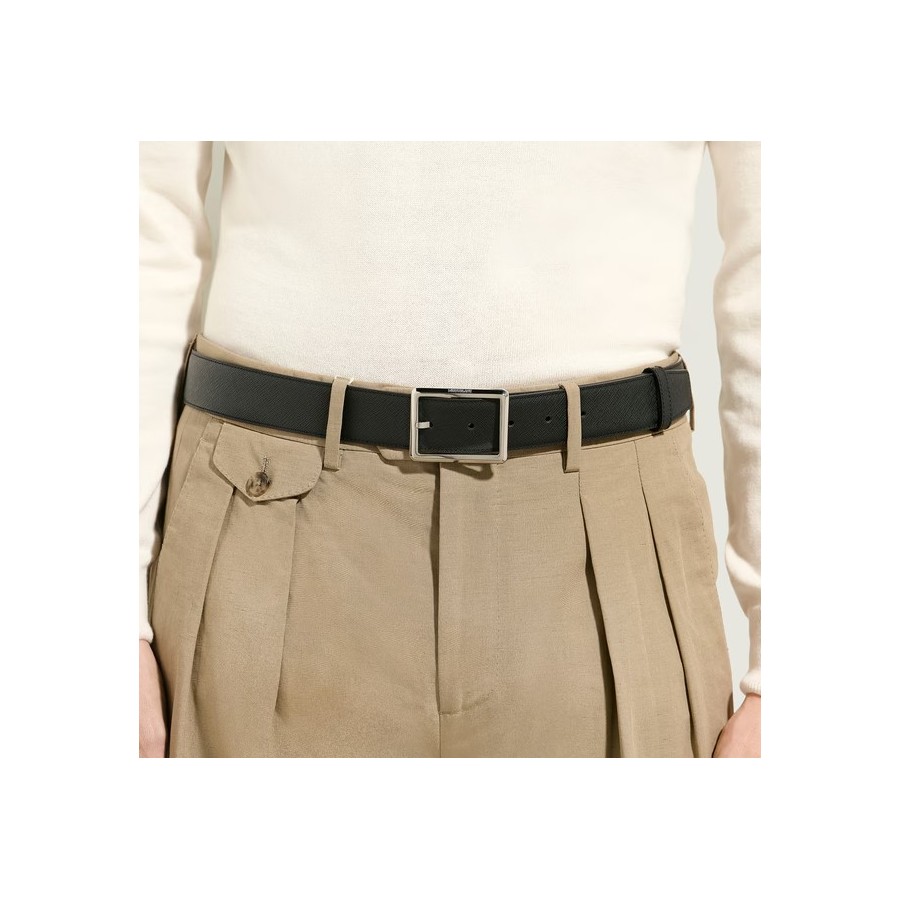 Cinta Montblanc Reversibile 35 mm e in Pelle Sartorial 222195