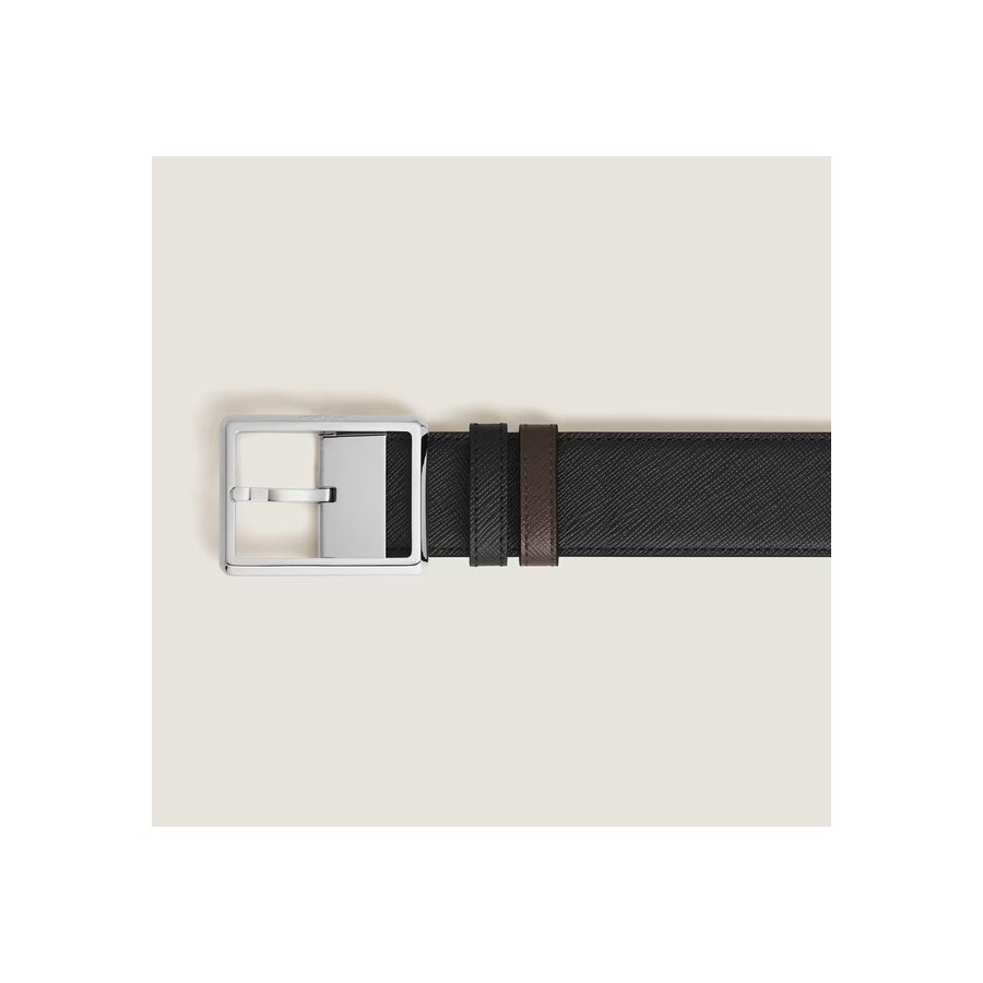 Cinta Montblanc Reversibile 35 mm e in Pelle Sartorial 222195