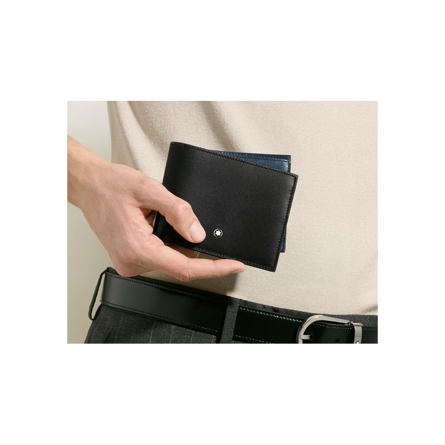 Portafoglio Montblanc 6 Tasche in Pelle Meisterstück 221320