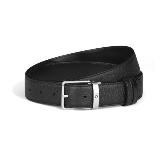 Cinta Montblanc  Reversibile 35 mm Everyday in Pelle Granulata 222183