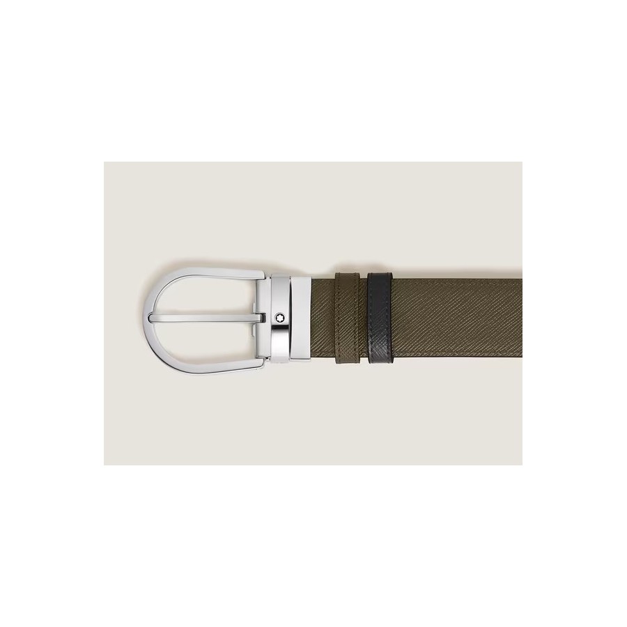 Cinta Montblanc reversibile 35 mm in Pelle Sartorial  222147