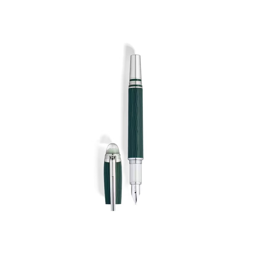 Penna Montblanc Stilografica StarWalker PolarGreen Precious Resin 132902