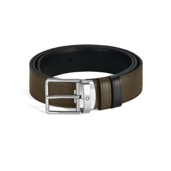 Cinta Montblanc Reversibile 35 mm in Pelle  221004