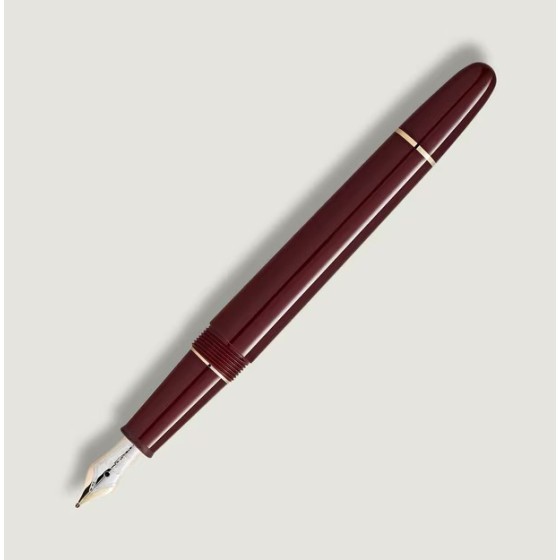 Penna Montblanc Stilografica Meisterstück Bordeaux Classique 133014