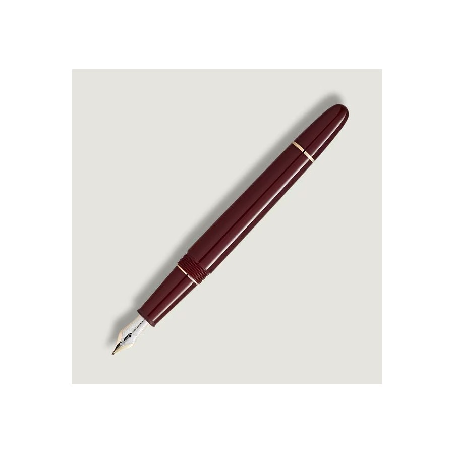 Penna Montblanc Stilografica Meisterstück Bordeaux Classique 133014