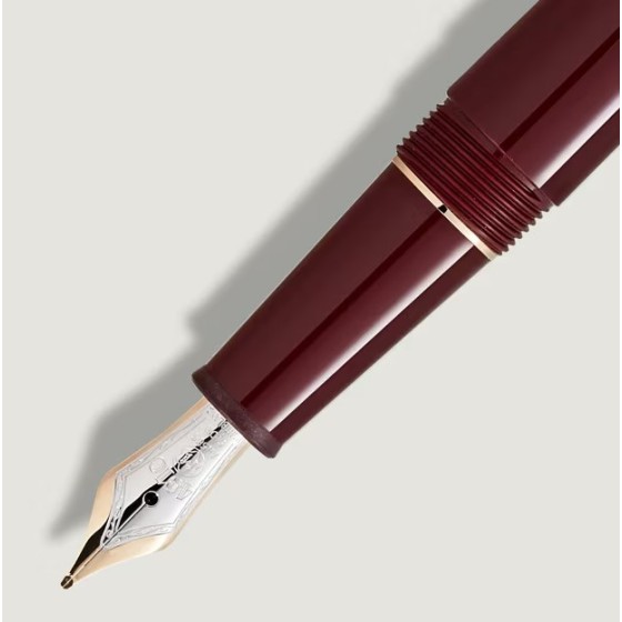 Penna Montblanc Stilografica Meisterstück Bordeaux Classique 133014