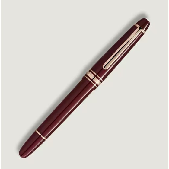 Penna Montblanc Stilografica Meisterstück Bordeaux Classique 133014