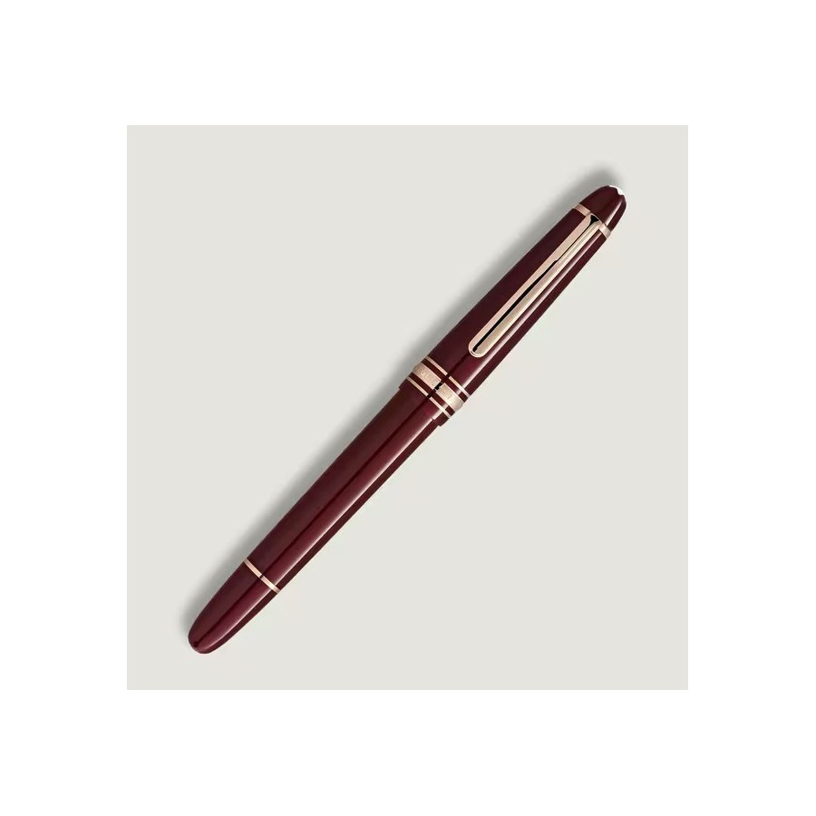 Penna Montblanc Stilografica Meisterstück Bordeaux Classique 133014