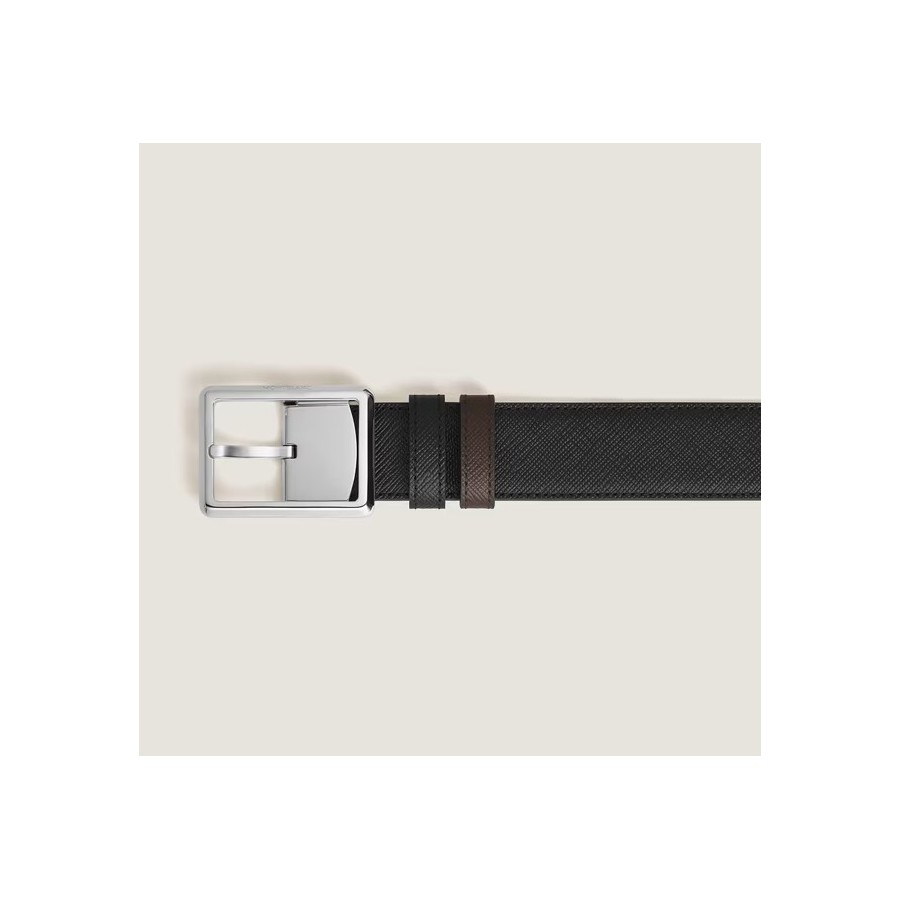 Cinta Montblanc  Reversibile 30 mm  in Pelle Sartorial 222193