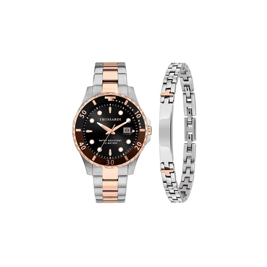 Orologio e bracciale Trussardi City Life R2453169001