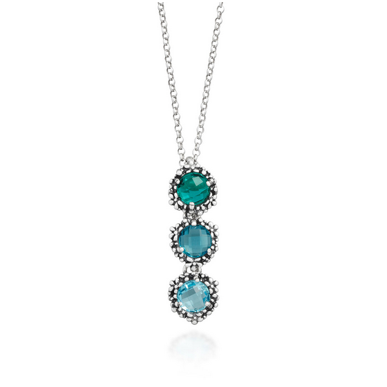 Pendente Giovanni Raspini Cascata Blu Ivy 12426