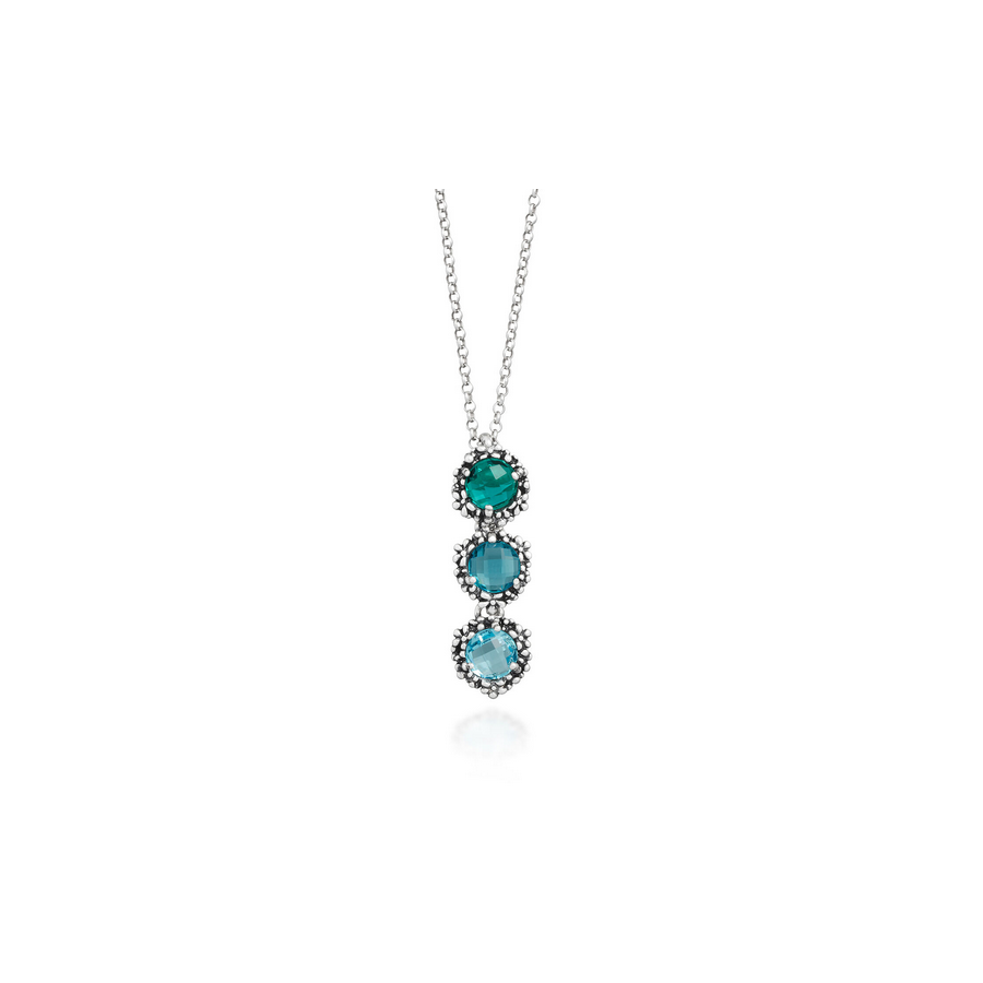 Pendente Giovanni Raspini Cascata Blu Ivy 12426