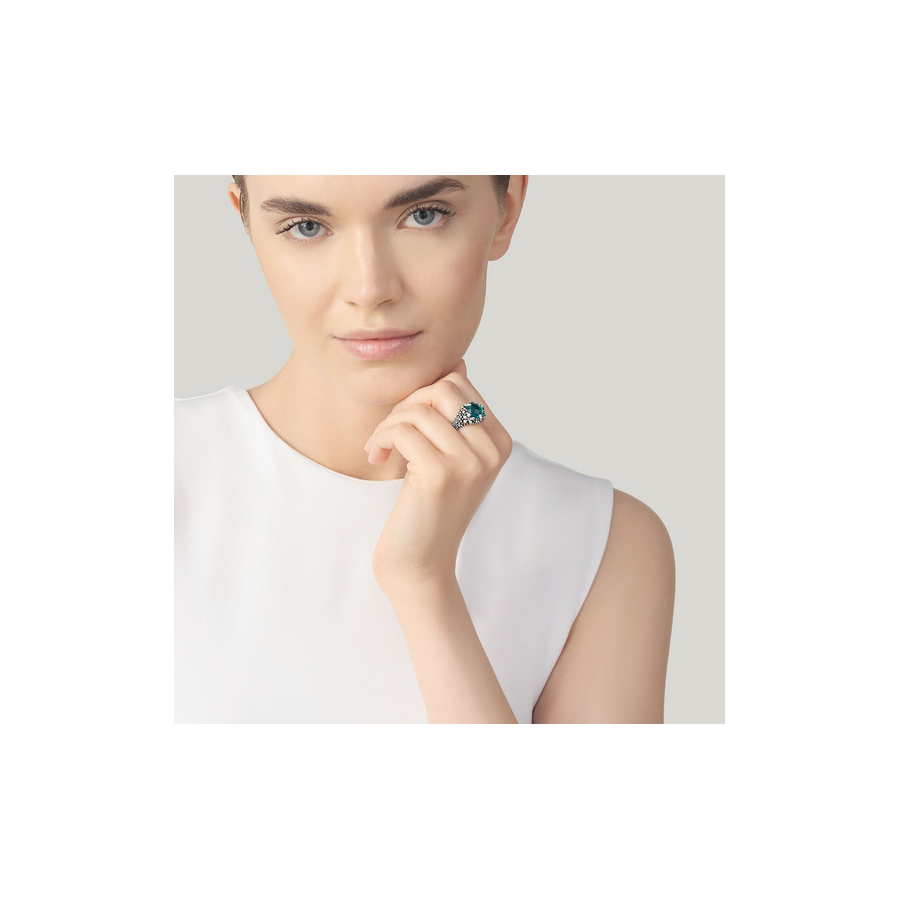 Anello Giovanni Raspini Blue Ivy Grande 12428