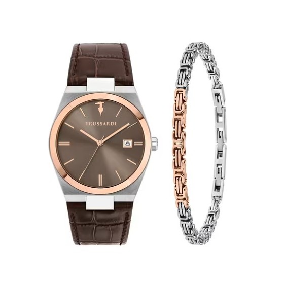 Orologio  e bracciale Uomo Trussardi T-Milano  R2451175001