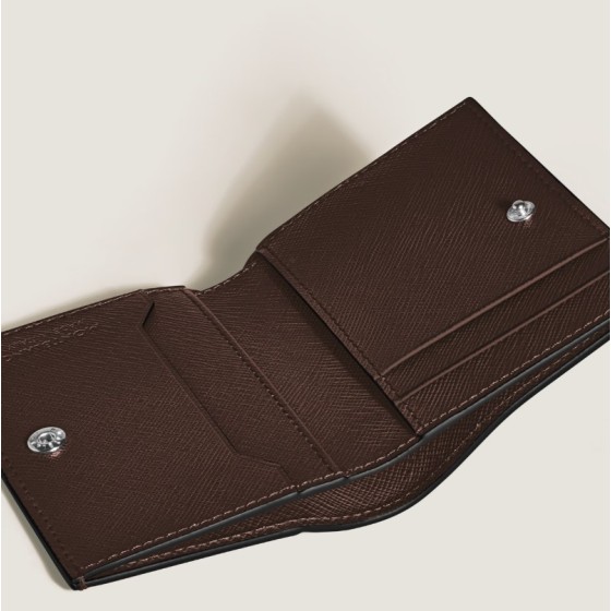Portafoglio Mini Montblanc  4 Tasche in Pelle Sartorial 222989