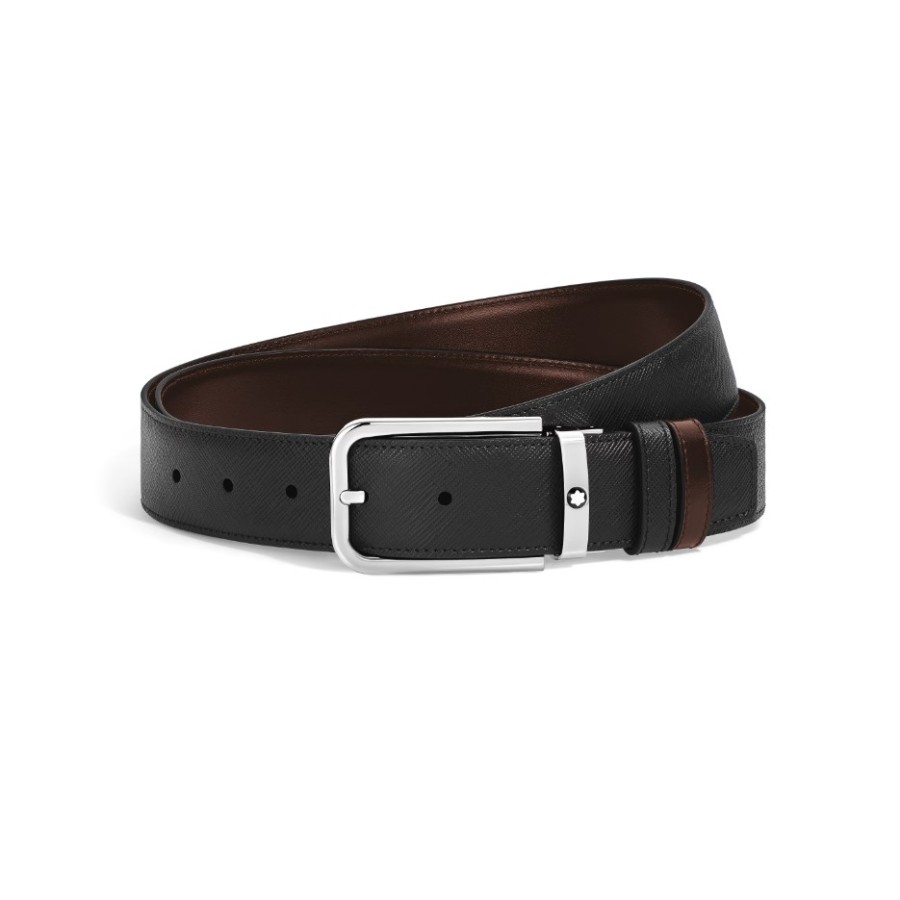 Cinta Montblanc  35 mm in Pelle Sartorial  223415