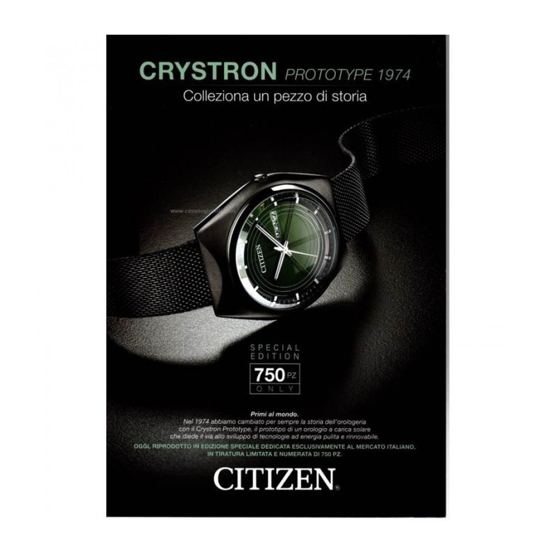 Orologio Citizen Crystron Prototype BM8548-83X