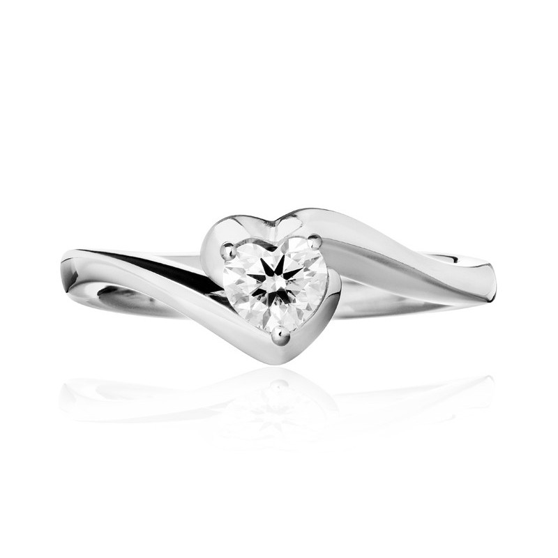 Anello FOREVER UNIQUE Ct. 0,40 E Vs2 certificato IIDGR Anello FOREVER UNIQUE Ct. 0,40 E Vs2 certificato IIDGR
