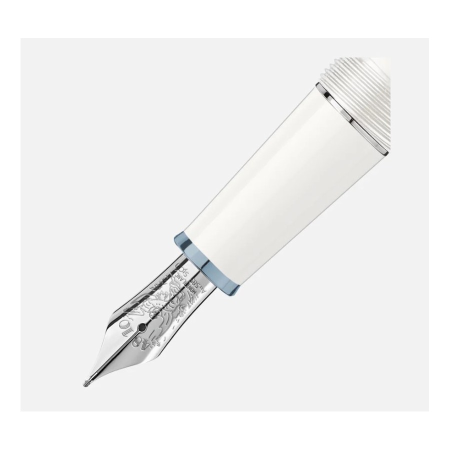 Penna Stilografica Meisterstück Glacier Classique bianca 129399