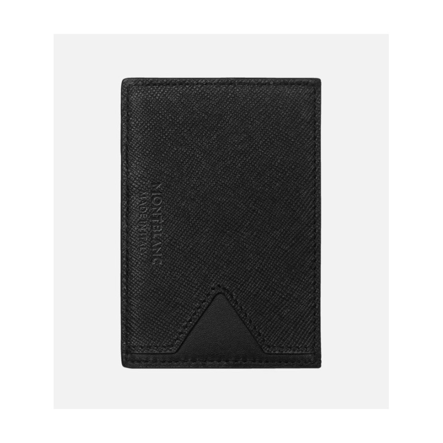 Portacarte di credito Montblanc tascabile 3 scomparti Sartorial 128582