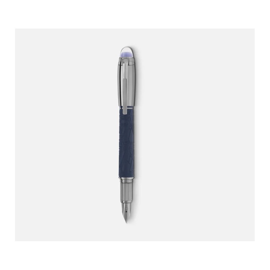 PENNA MONTBLANC STILOGRAFICA STARWALKER SPACEBLUE DOUÉ 130215