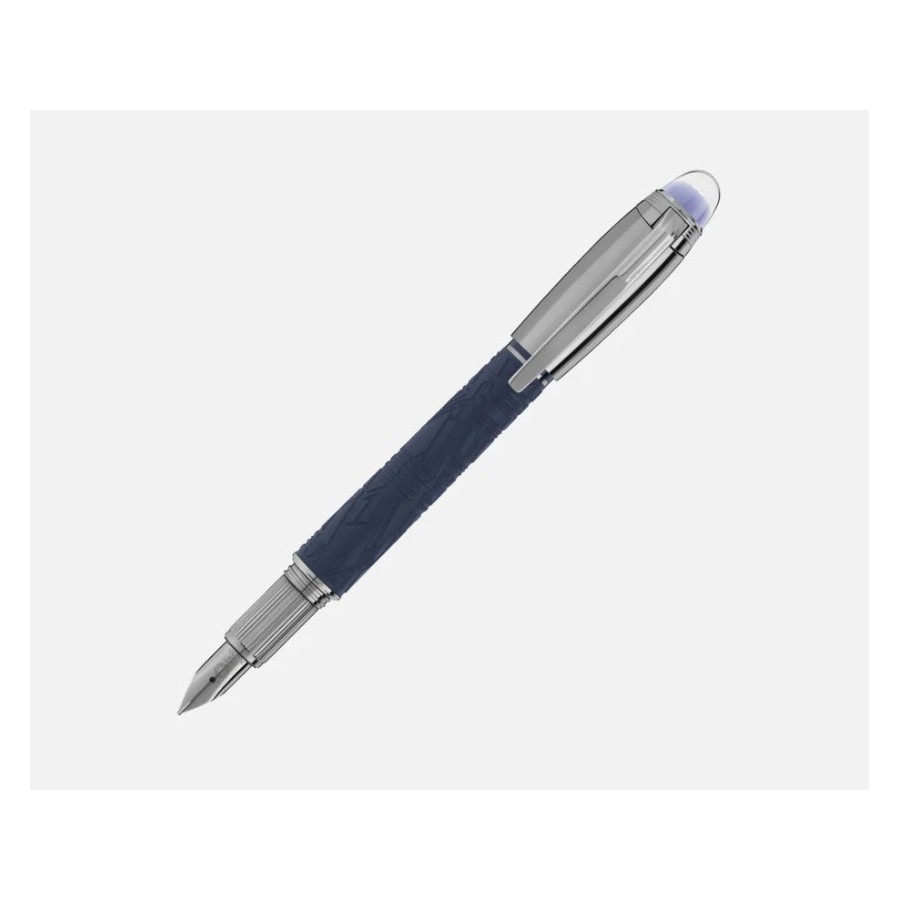 PENNA MONTBLANC STILOGRAFICA STARWALKER SPACEBLUE DOUÉ 130215 PENNA MONTBLANC STILOGRAFICA STARWALKER SPACEBLUE DOUÉ 130215